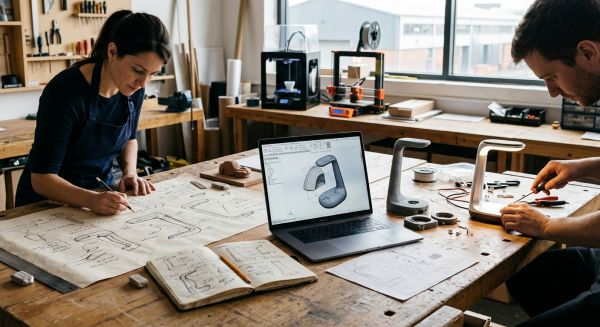 Du concept à l'objet : les étapes clés d'un design produit réussi